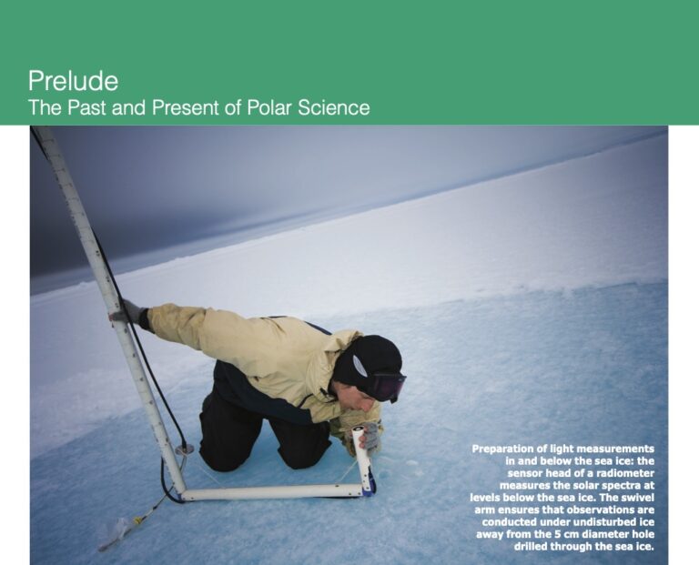 Prelude: The Past and Present of Polar Science (Photo Credit: Christian Morel)