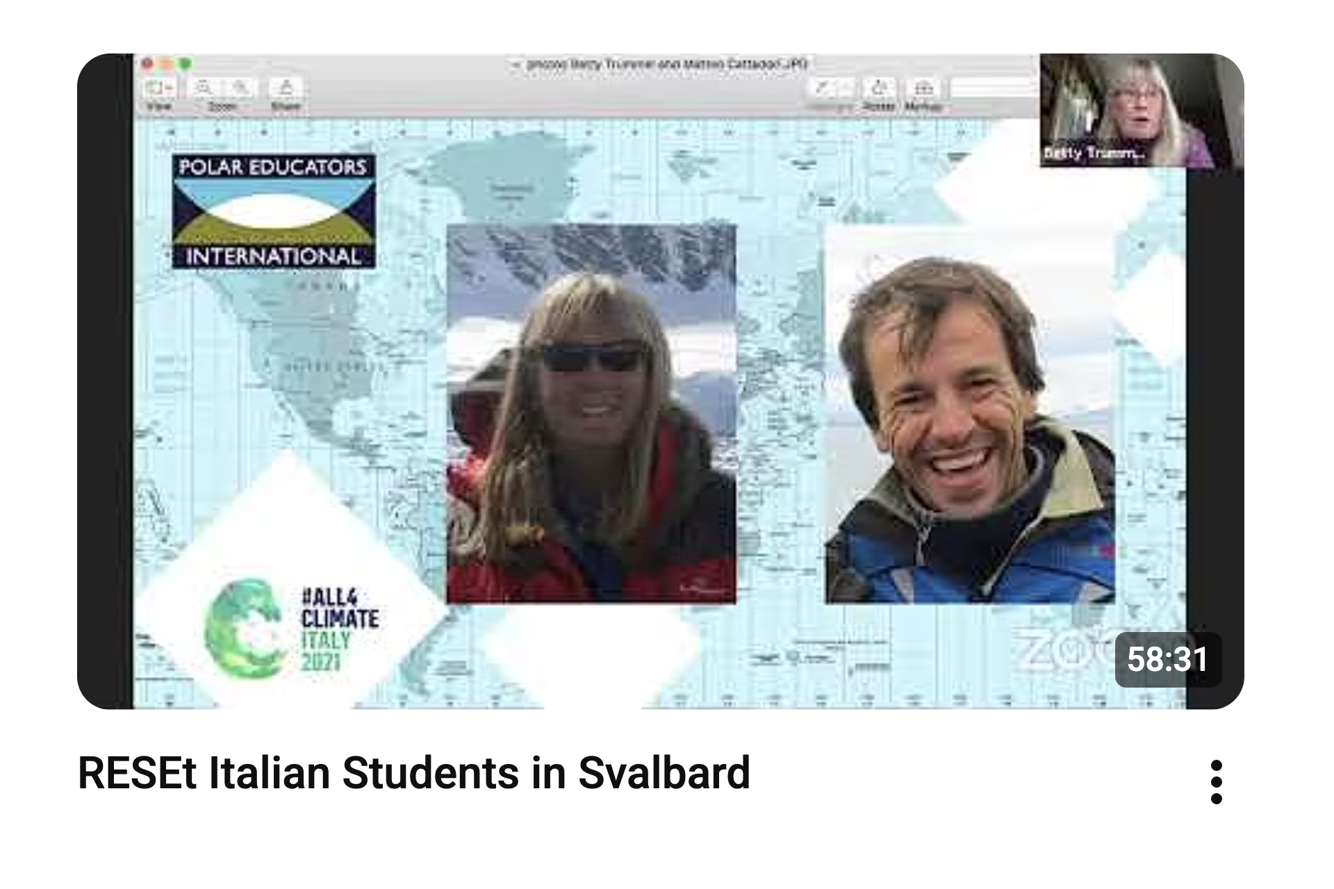 RESEt Italian Students in Svalbard