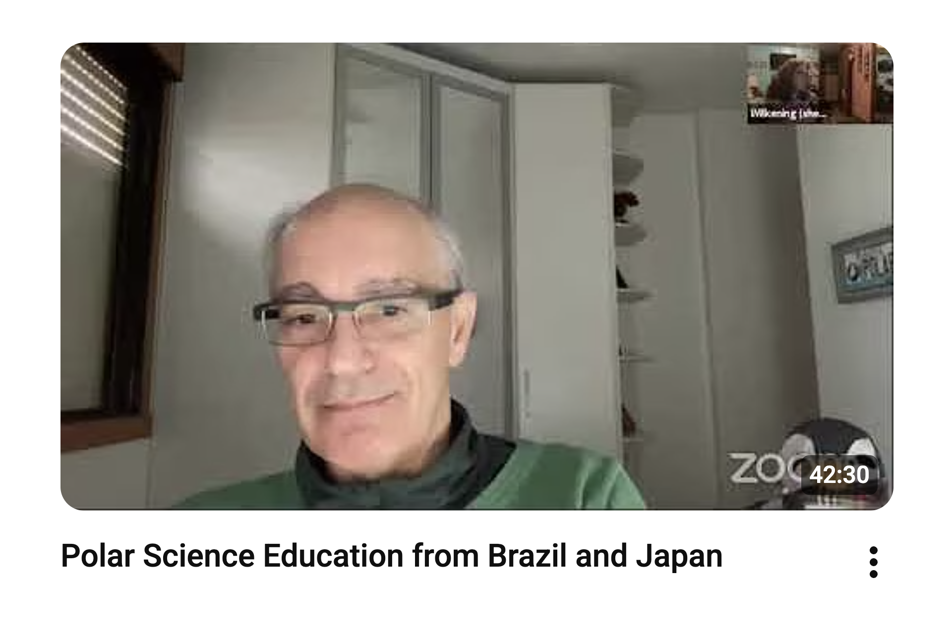 Polar Science Education from Brazil and Japan