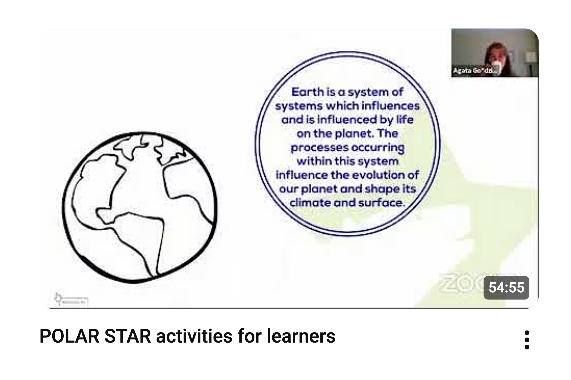 POLAR STAR activities for learners