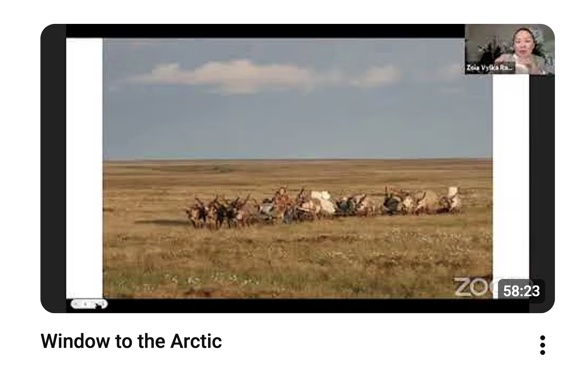 Window to the Arctic