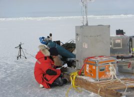 Measuring trace pollutants in Arctic